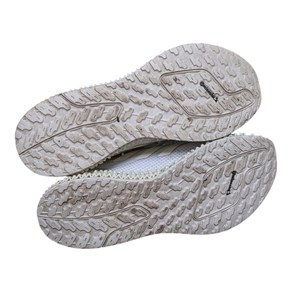 Adidas All White 4DFWD 2 running sneakers EUC Women's 8 springy foam cool energy - Picture 3 of 8